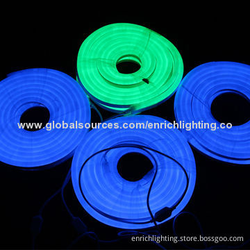 3,000/3,500K Warm White LED Neon Lights, 24V DC Input Voltage, 16 x 28m, 5W/M Power, 80 Pieces LED/MNew